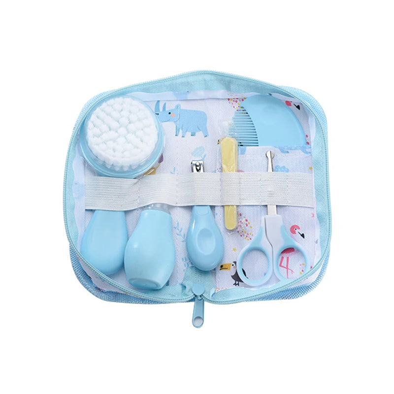 Kit Cura Neonato 6 Pezzi con Sacchetto Regalo