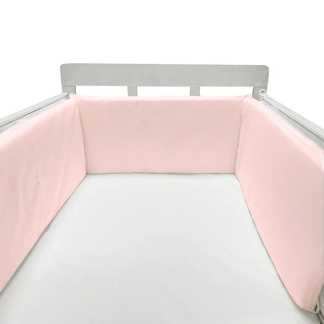 Paraurti per Lettino in Cotone 200×30cm – Doppia Faccia, Cerniera, Design Nordic