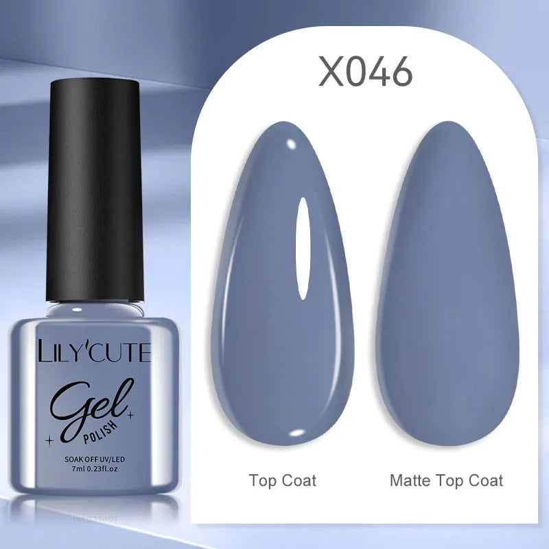 Smalto Gel Semi-Permanente LILYCUTE – 150+ Colori, UV/LED, Lunga Durata 30 Giorni
