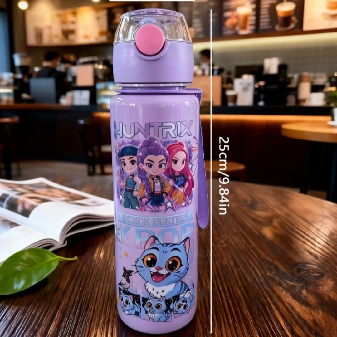 Borraccia con Cannuccia per Bambini | Design Cartoni Animati 700 ml