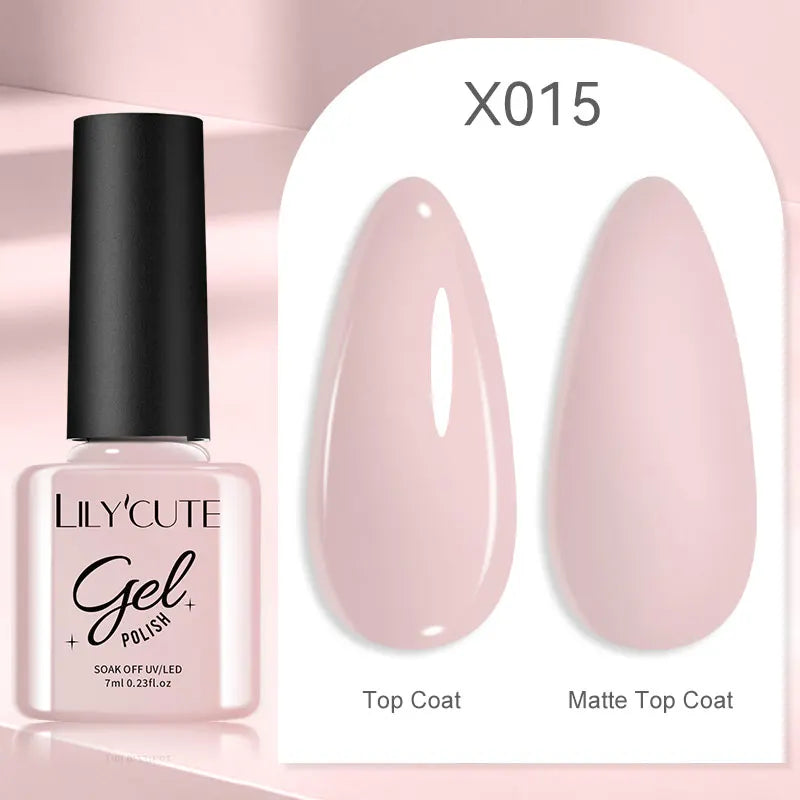 Smalto Gel Semi-Permanente LILYCUTE – 150+ Colori, UV/LED, Lunga Durata 30 Giorni