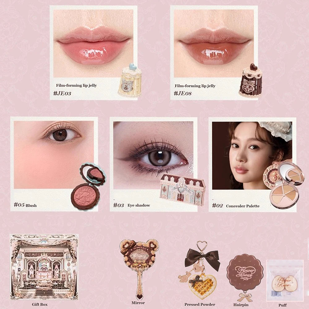 Set Regalo Makeup Flower Knows Sweetie Bear — Tutto in Uno