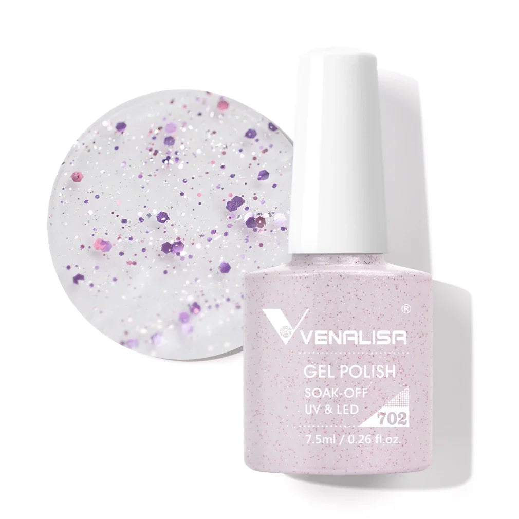 Smalto gel per unghie Venalisa VIP4 SENZA HEMA/TPO Copertura completa Bellissimo smalto semipermanente Soak Off UV LED Gel Smalto per unghie Lacca gel