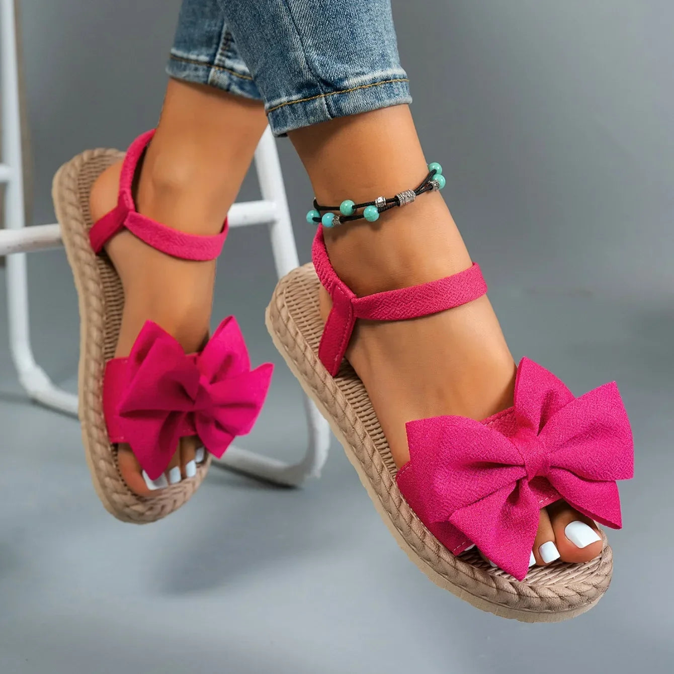 Sandali Donna Tacco Basso con Cinturino Posteriore – Leggeri, Comodi & Fashion | 5 Colori | N.36-43