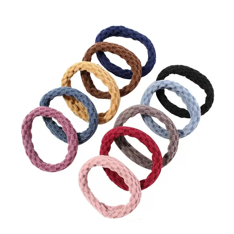 20PCS Donne Ragazze Semplici Fasce elastiche per capelli di base Cravatte Scrunchie Holder Elastici Moda Fascia Accessori per capelli