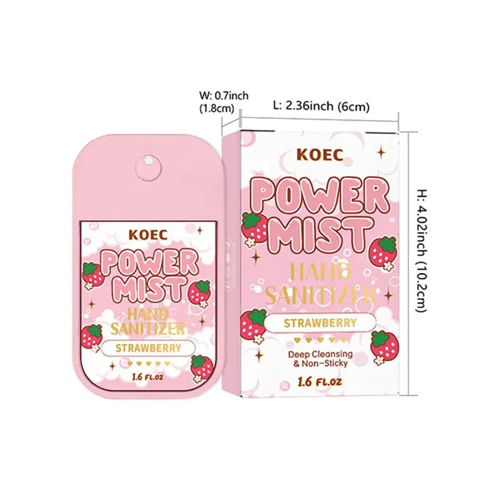 Gel Igienizzante Mani alla Fragola 50ml – Idratante & Portatile | Senza Risciacquo