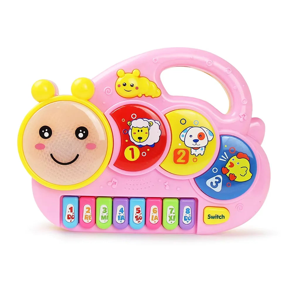 Tastiera Musicale per Bambini con Suoni di Animali e Luci — 3-6 Anni