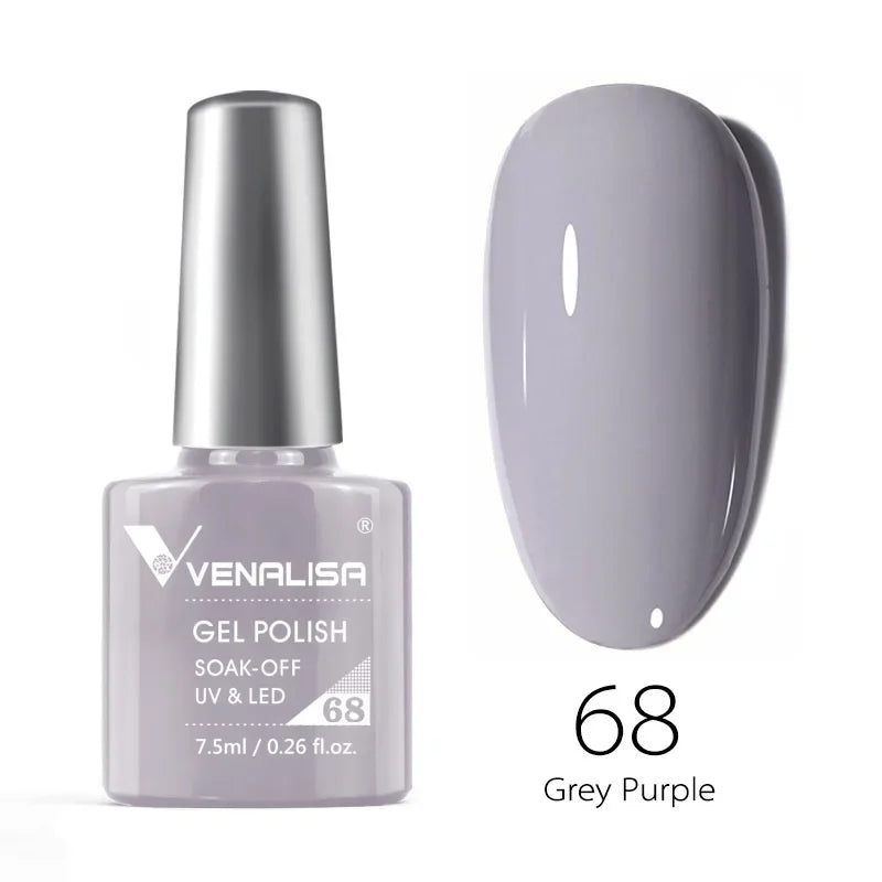 Smalto gel per unghie Venalisa VIP4 SENZA HEMA/TPO Copertura completa Bellissimo smalto semipermanente Soak Off UV LED Gel Smalto per unghie Lacca gel