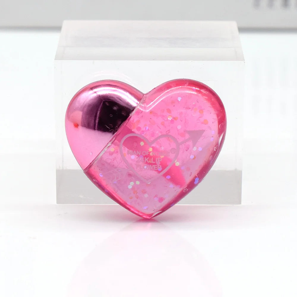 Set 24 Lip Gloss con Paillettes – Cuore Colorato, Idratanti & Kawaii