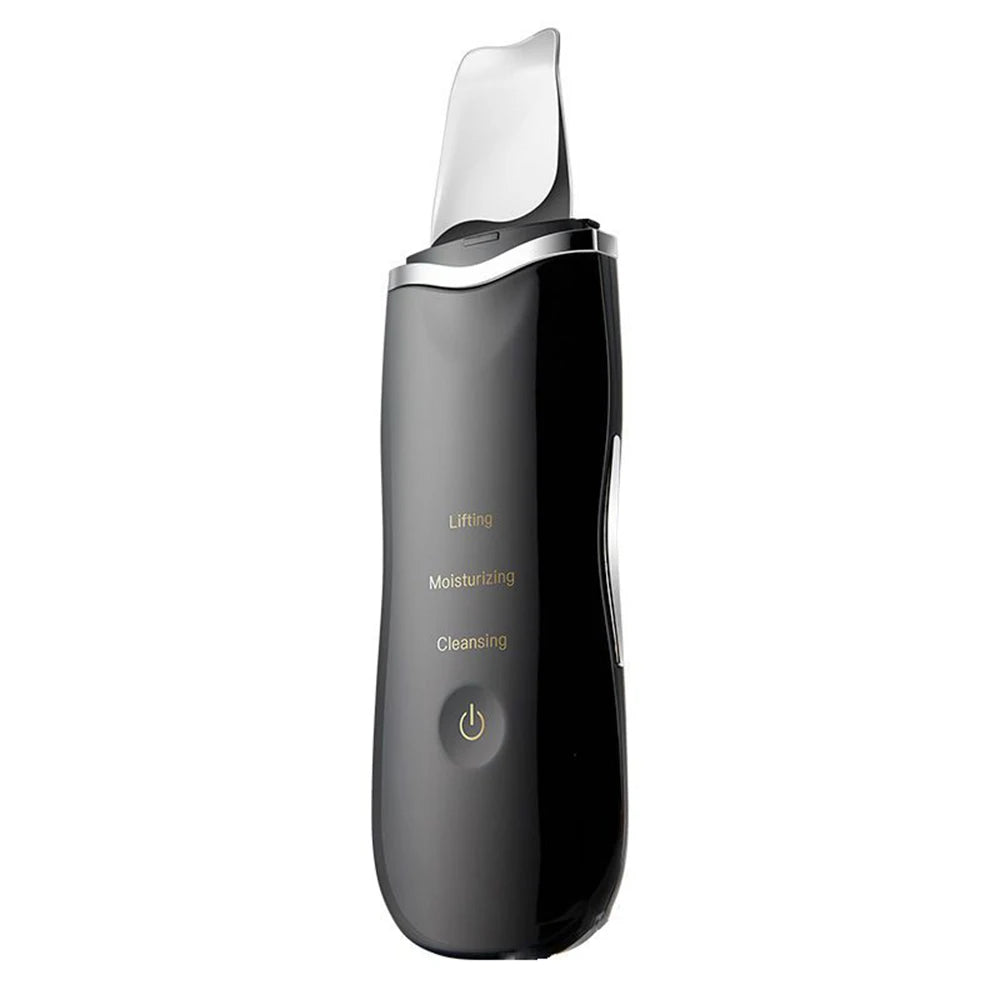 Elettrico Ad Ultrasuoni Scrubber Della Pelle Vibrazione Viso Spatola Peeling Rimozione di Comedone Lifting Del Viso Pulizia Ad Ultrasuoni Cura Della Pelle