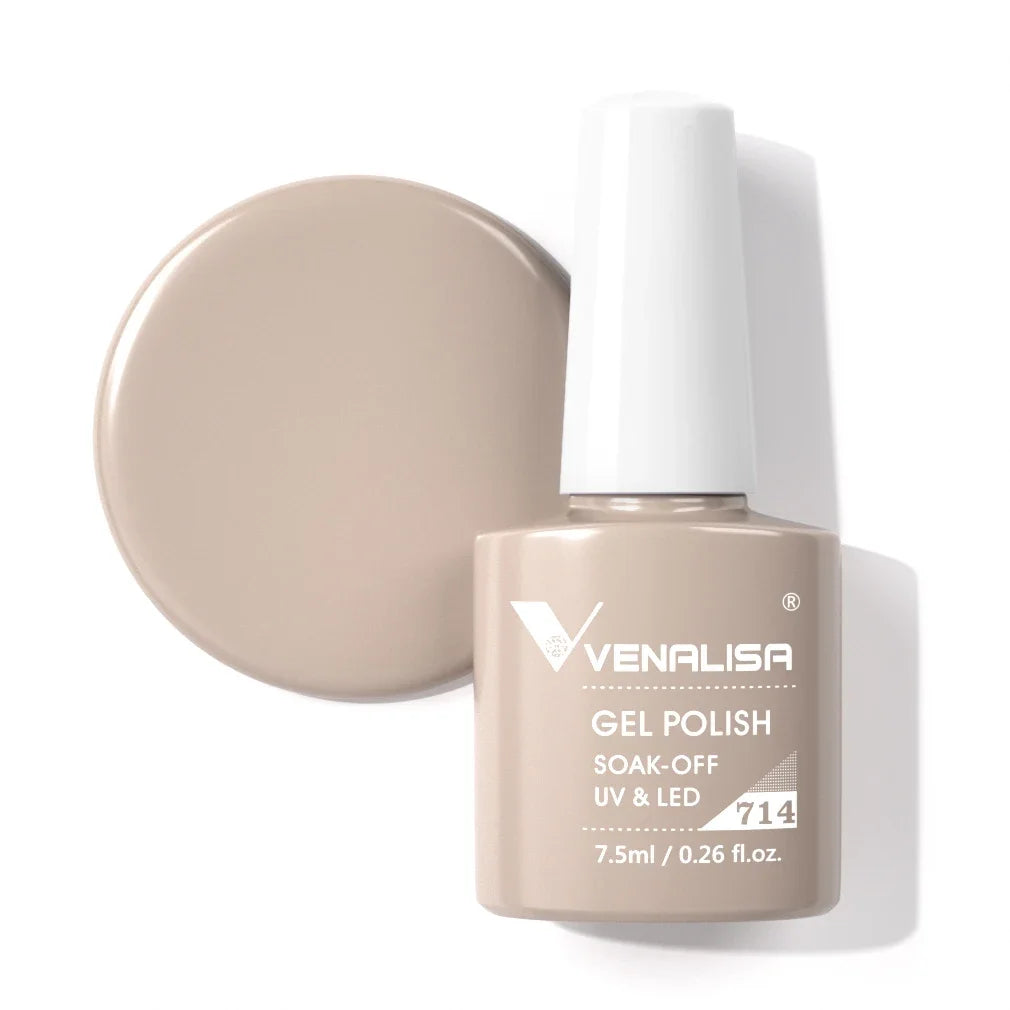 Smalto gel per unghie Venalisa VIP4 SENZA HEMA/TPO Copertura completa Bellissimo smalto semipermanente Soak Off UV LED Gel Smalto per unghie Lacca gel