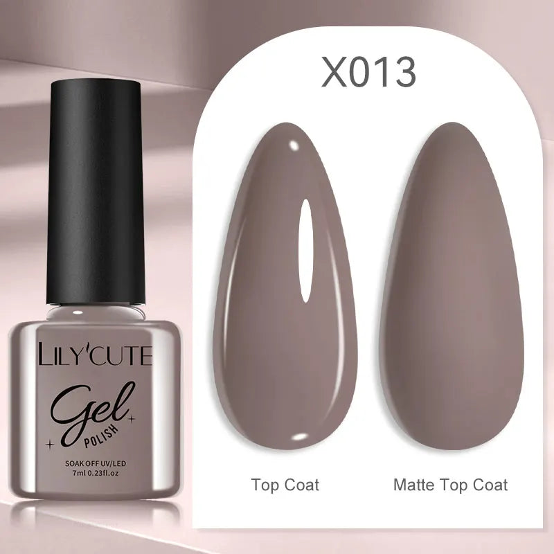 Smalto Gel Semi-Permanente LILYCUTE – 150+ Colori, UV/LED, Lunga Durata 30 Giorni