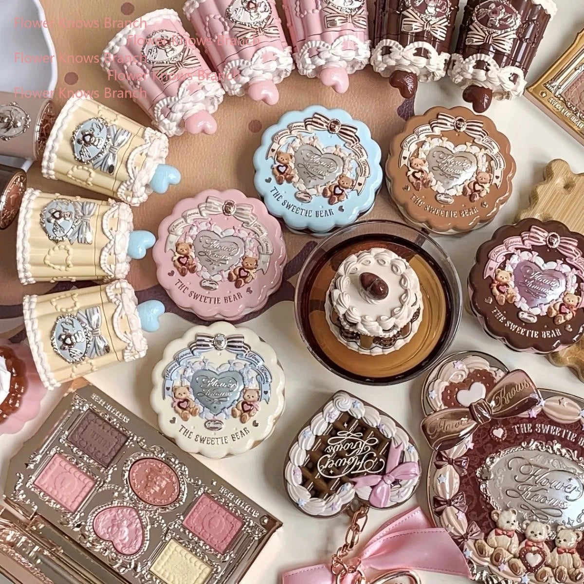Set Regalo Makeup Flower Knows Sweetie Bear — Tutto in Uno