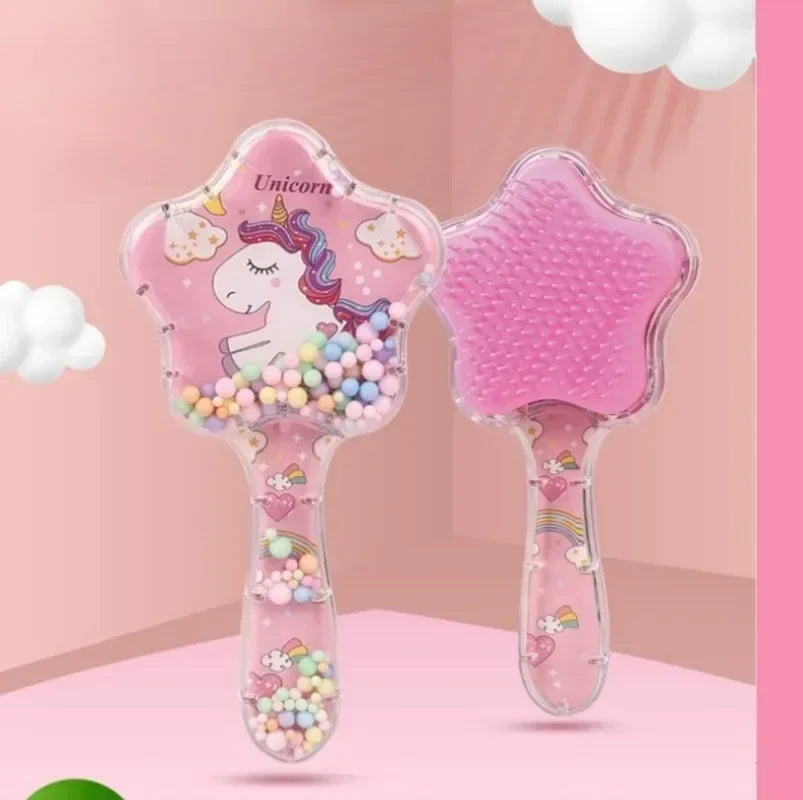 Pettine Magico Unicorno per Bambini — Anti-statico e Districante