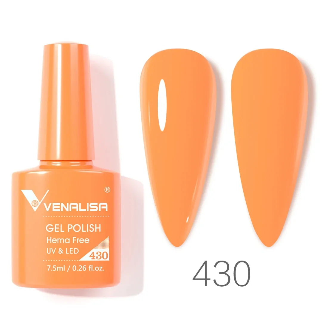 Smalto gel per unghie Venalisa VIP4 SENZA HEMA/TPO Copertura completa Bellissimo smalto semipermanente Soak Off UV LED Gel Smalto per unghie Lacca gel
