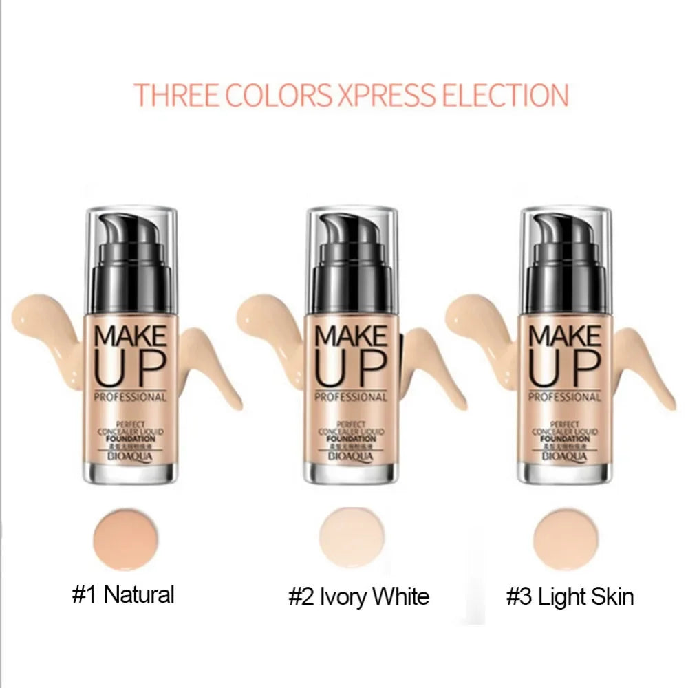 LAIKOU BB Cream Fondotinta Liquido Correttore 30ml – Idratante, SPF, Lunga Durata