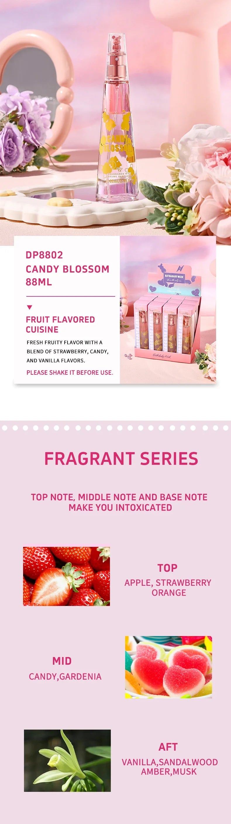 Body Spray Profumato Senza Alcol 88ml – Fragranza Orientale & Floreale | OENY