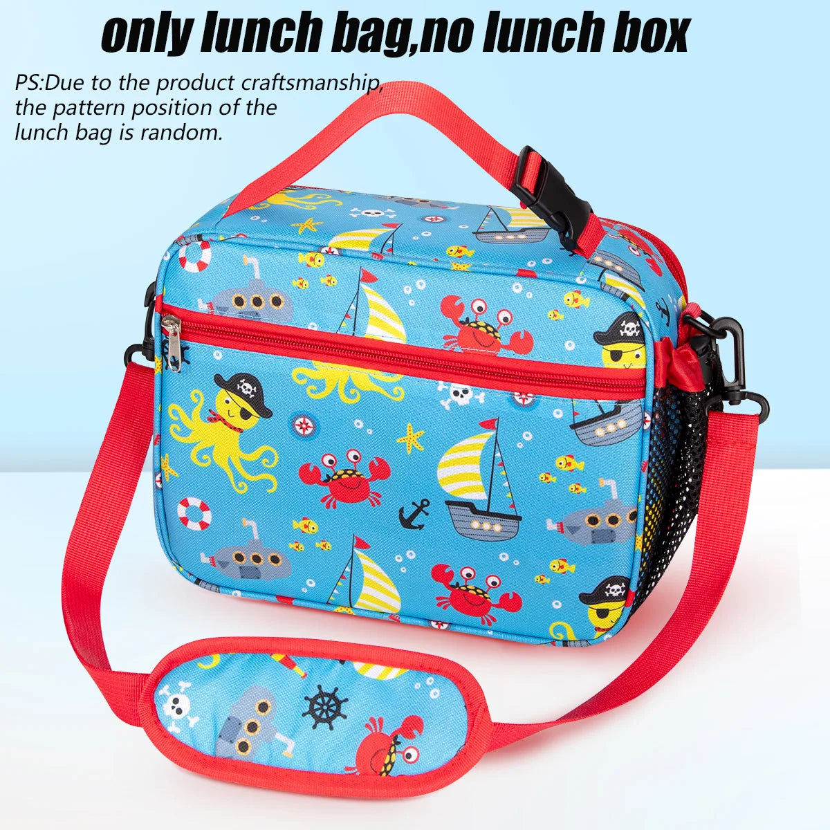 Bento Box per Bambini — Portapranzo 2 Livelli 5 Scomparti, Sicuro per Microonde, A Prova di Perdite