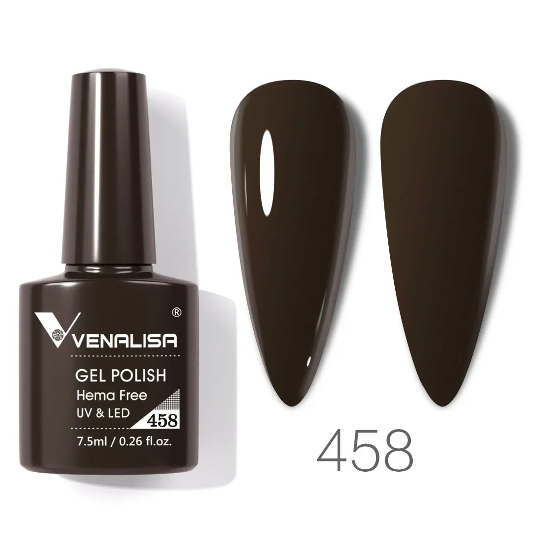 Smalto gel per unghie Venalisa VIP4 SENZA HEMA/TPO Copertura completa Bellissimo smalto semipermanente Soak Off UV LED Gel Smalto per unghie Lacca gel