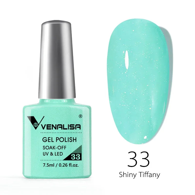 Smalto gel per unghie Venalisa VIP4 SENZA HEMA/TPO Copertura completa Bellissimo smalto semipermanente Soak Off UV LED Gel Smalto per unghie Lacca gel