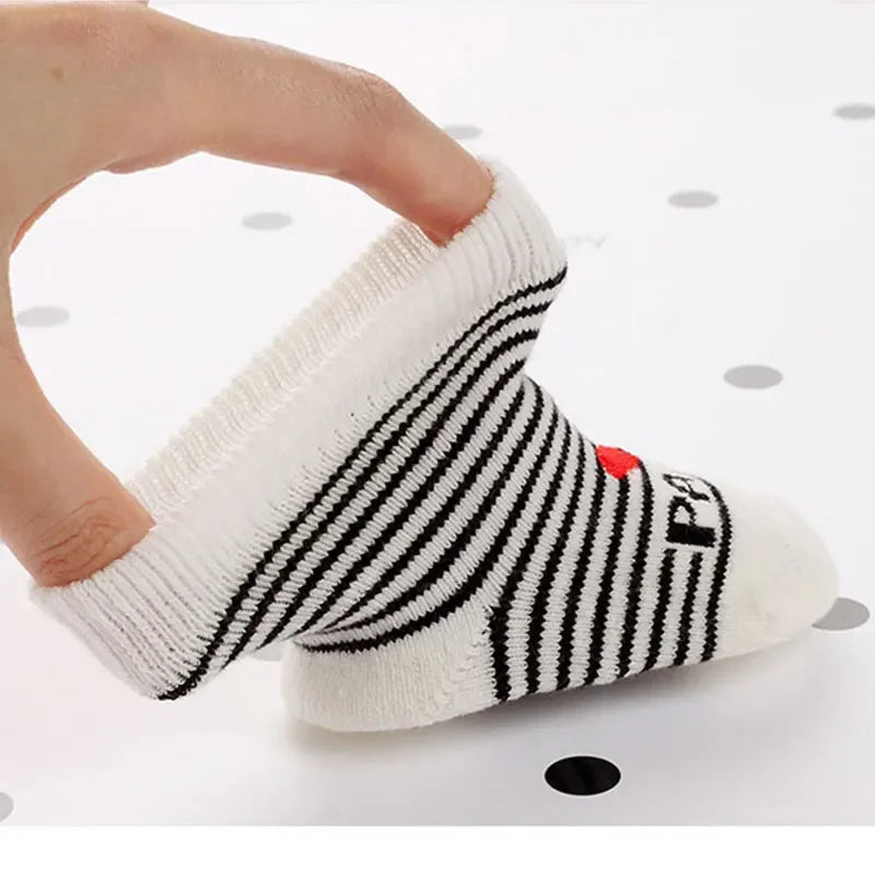 Calzini in Cotone per Neonati — Mum & Dad, 0-12 Mesi