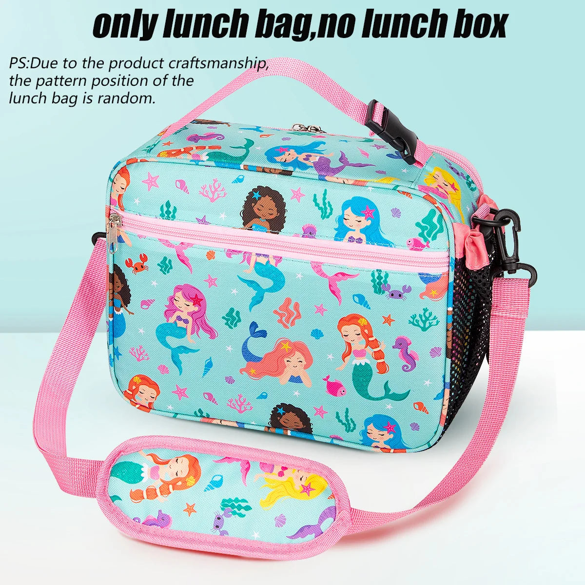 Bento Box per Bambini — Portapranzo 2 Livelli 5 Scomparti, Sicuro per Microonde, A Prova di Perdite