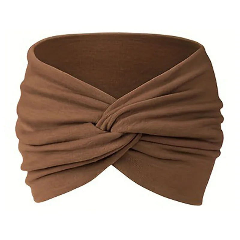 Fascia Turbante per Capelli — Stile Boho Multifunzione