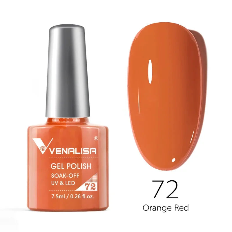 Smalto gel per unghie Venalisa VIP4 SENZA HEMA/TPO Copertura completa Bellissimo smalto semipermanente Soak Off UV LED Gel Smalto per unghie Lacca gel