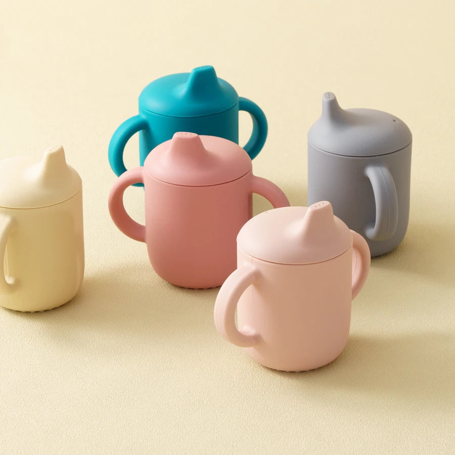 Tazza in Silicone per Bambini con Manico | 180 ml