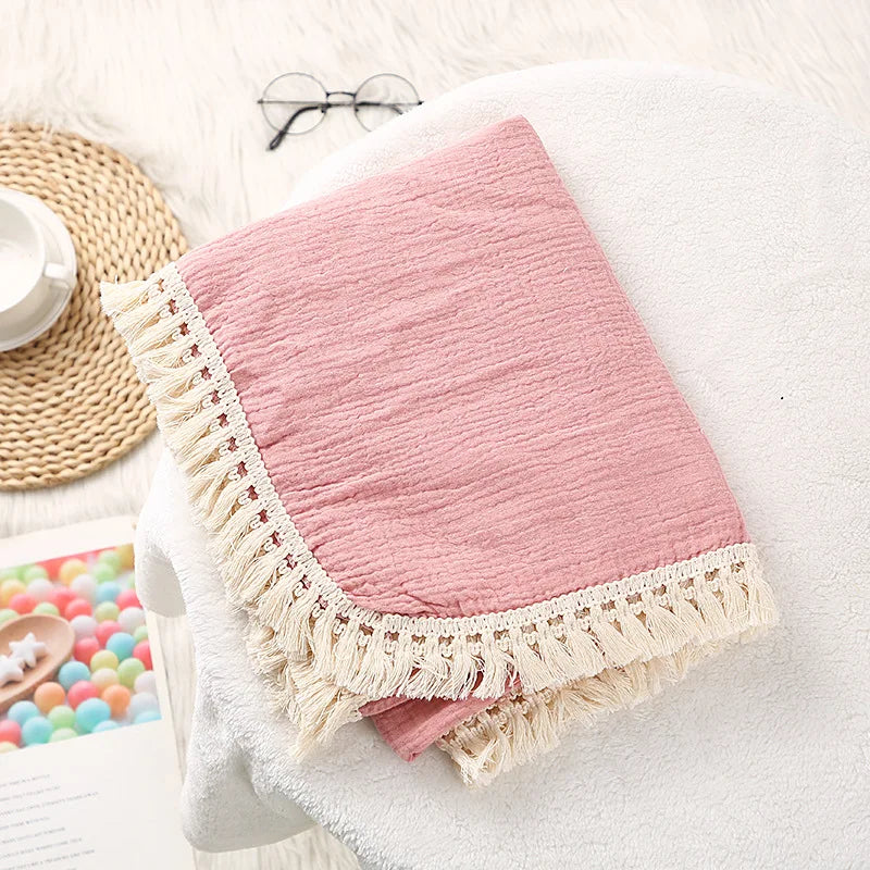Copertina in Mussola di Cotone per Neonati — 22 Fantasie
