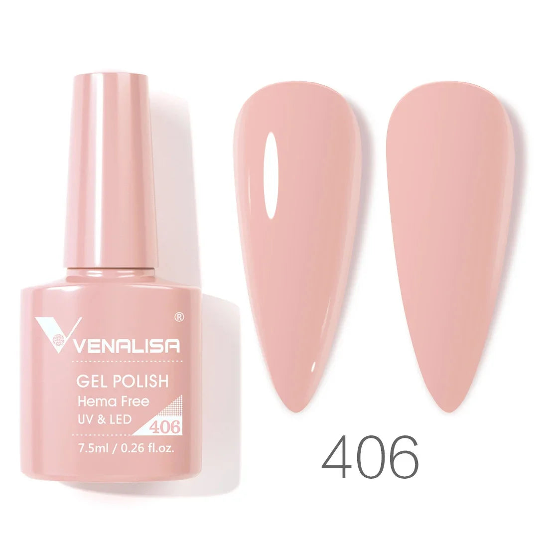Smalto gel per unghie Venalisa VIP4 SENZA HEMA/TPO Copertura completa Bellissimo smalto semipermanente Soak Off UV LED Gel Smalto per unghie Lacca gel
