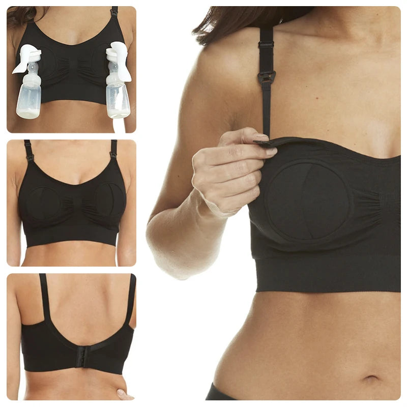 Reggiseno Premaman Hands-Free per Tiralatte e Allattamento