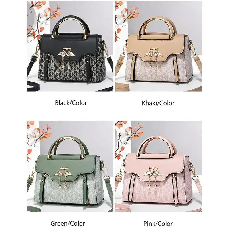 Borsa da donna 2026 nuova tendenza della moda borsa a tracolla casual versatile in stile semplice in rilievo.