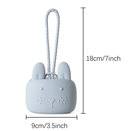 Custodia Porta Ciuccio in Silicone Morbido | Igienica e Colorata
