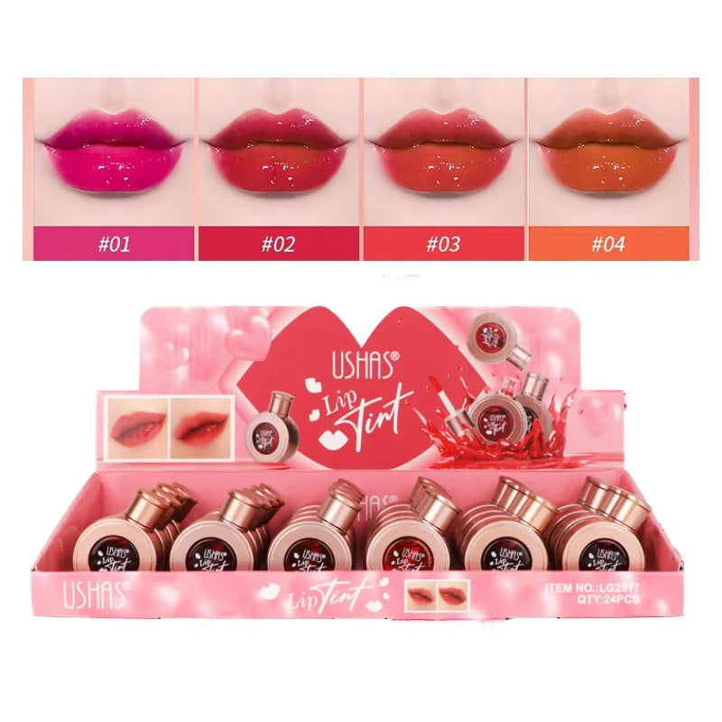 Lip Tint Fruttato 4 Colori – Gloss Altamente Pigmentato, Waterproof & Lunga Durata