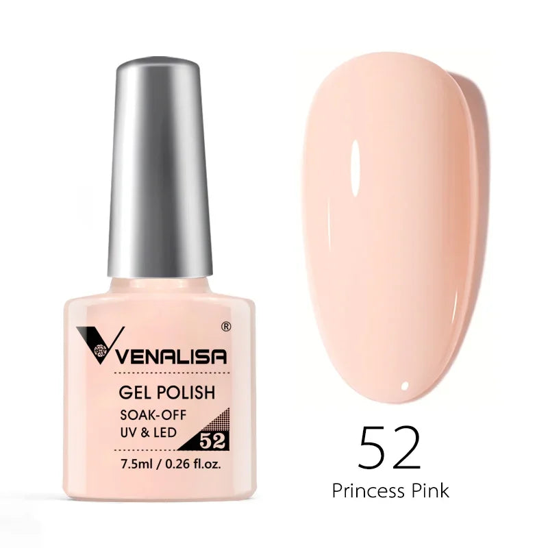 Smalto gel per unghie Venalisa VIP4 SENZA HEMA/TPO Copertura completa Bellissimo smalto semipermanente Soak Off UV LED Gel Smalto per unghie Lacca gel