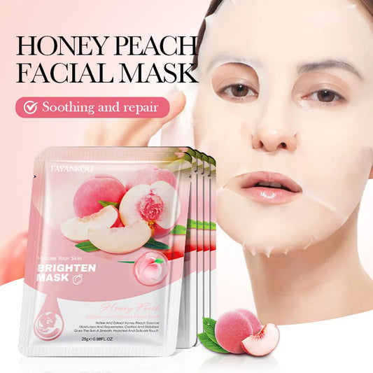 Set 10 Maschere Viso alla Frutta — Idratanti e Rassodanti
