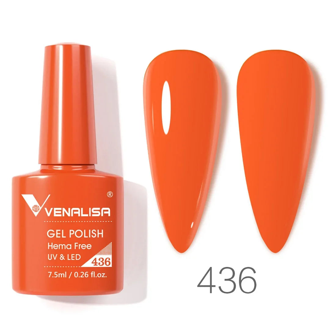 Smalto gel per unghie Venalisa VIP4 SENZA HEMA/TPO Copertura completa Bellissimo smalto semipermanente Soak Off UV LED Gel Smalto per unghie Lacca gel