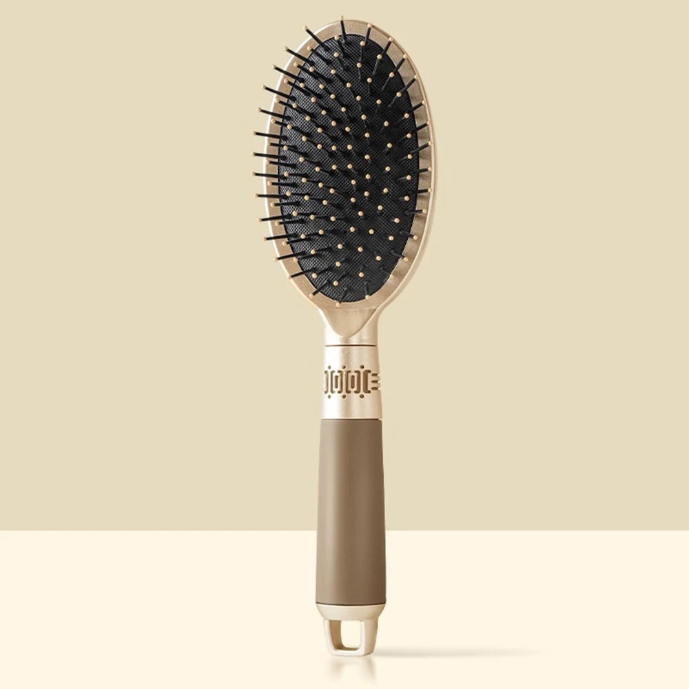 KLINA Air Cushion Hair Massage Comb Brush Scalp Detangling Antistatic Salon SPA Hairdressing Styling Tool Oval Round