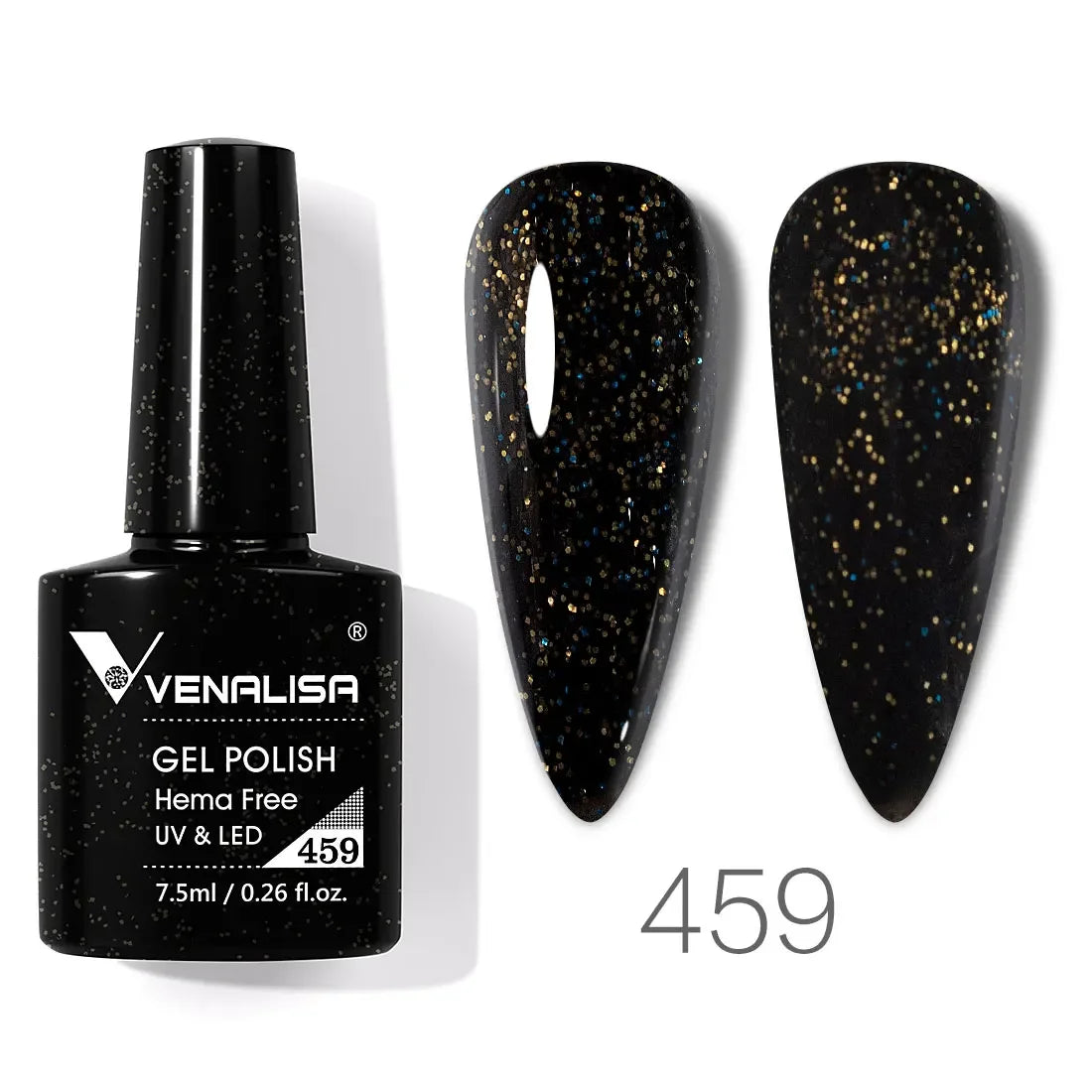 Smalto gel per unghie Venalisa VIP4 SENZA HEMA/TPO Copertura completa Bellissimo smalto semipermanente Soak Off UV LED Gel Smalto per unghie Lacca gel