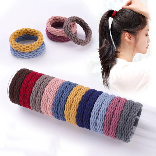 Set 20 Elastici per Capelli Fashion – Fasce Scrunchie Colorate | Donna e Ragazza