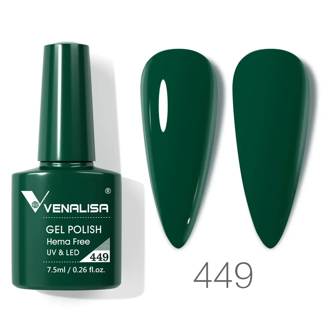 Smalto gel per unghie Venalisa VIP4 SENZA HEMA/TPO Copertura completa Bellissimo smalto semipermanente Soak Off UV LED Gel Smalto per unghie Lacca gel