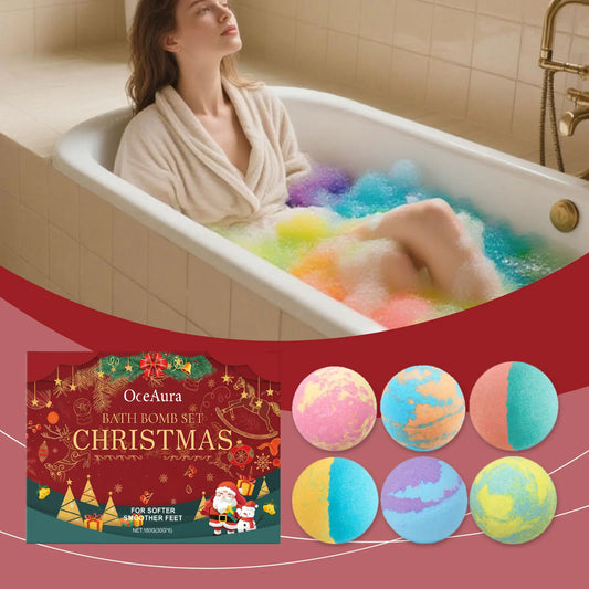 Bombe da Bagno OceAura – Aromaterapia, Idratanti e Rilassanti | 180g, 2x180g, 3x180g