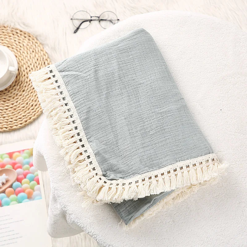 Copertina in Mussola di Cotone per Neonati — 22 Fantasie