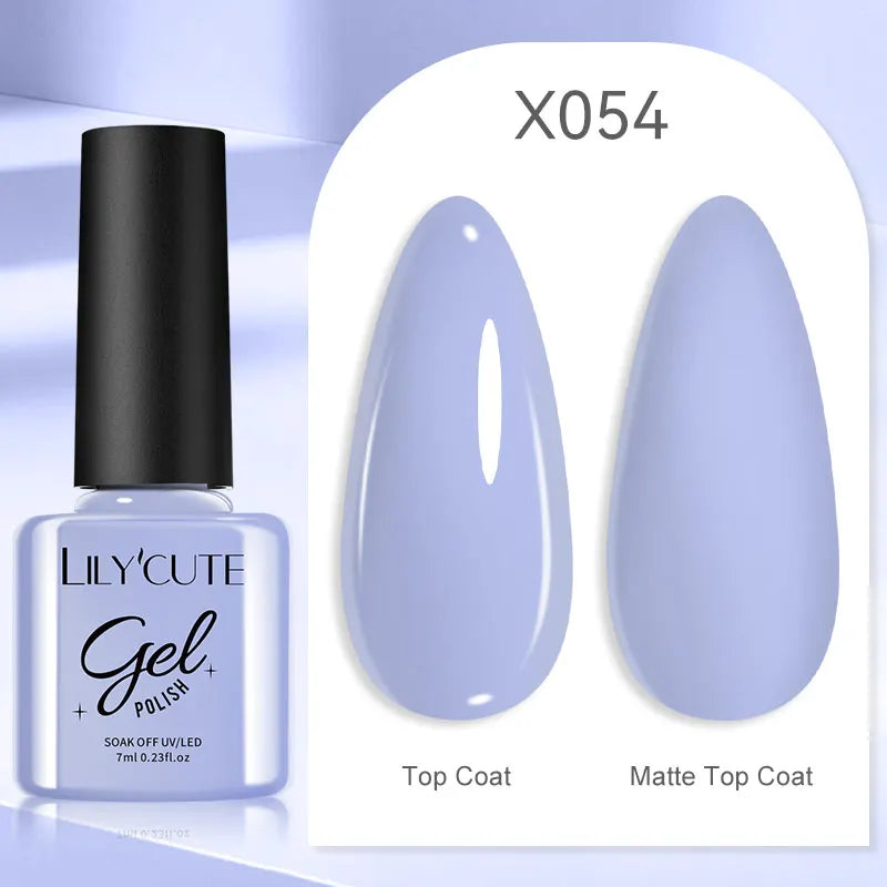 Smalto Gel Semi-Permanente LILYCUTE – 150+ Colori, UV/LED, Lunga Durata 30 Giorni