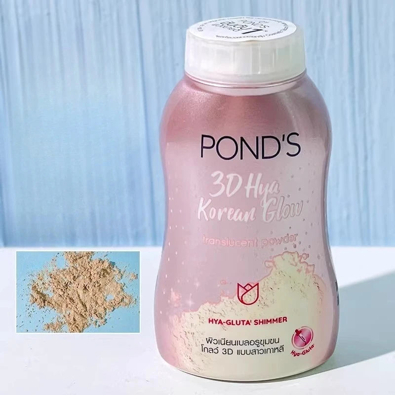 PONDS Thailand Setting Powder, Polvere Viso Leggera per il Fissaggio del Trucco, Controllo dell'Olio e Finitura Opaca a Lunga Durata