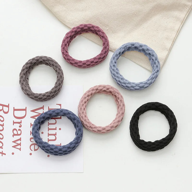 20PCS Donne Ragazze Semplici Fasce elastiche per capelli di base Cravatte Scrunchie Holder Elastici Moda Fascia Accessori per capelli