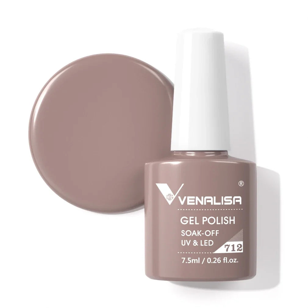 Smalto gel per unghie Venalisa VIP4 SENZA HEMA/TPO Copertura completa Bellissimo smalto semipermanente Soak Off UV LED Gel Smalto per unghie Lacca gel