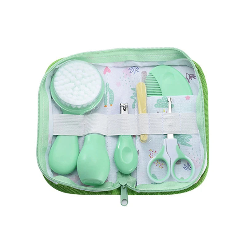 Kit Cura Neonato 6 Pezzi con Sacchetto Regalo