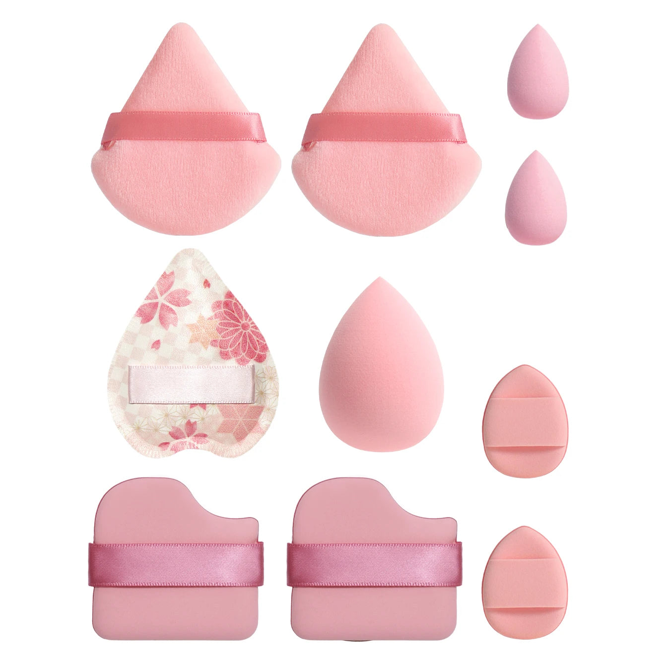 Tamponi per Trucco in Poliuretano 12cm – Set da 10 a 60 Pezzi, BB Cream e Fondotinta
